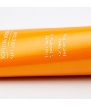 Solution Soleil Crème Solaire Visage et Corps spf 30 UVA UVB